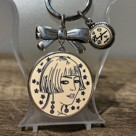 Brighton Nanette Fashionista Purse Charm Keychain - Picture 4 of 5